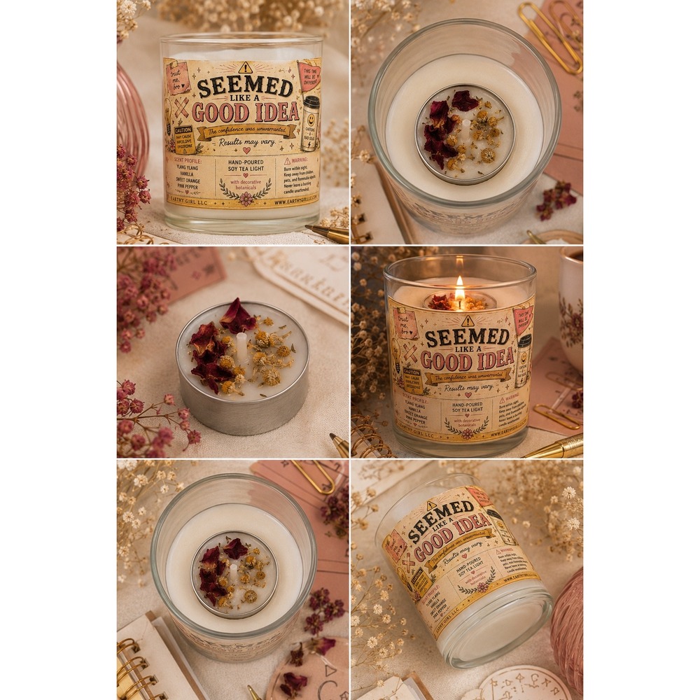 Seemed Like A Good Idea Tea Light Set